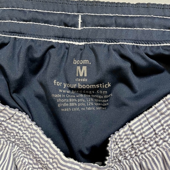 Birddogs Shorts - Blue and White Stripes Flying Wasps - Picture 3 of 7